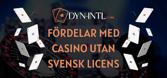 Casinon utan licens En djupdykning i den svenska spelmarknaden Casinon utan licens En djupdykning i den svenska spelmarknaden
